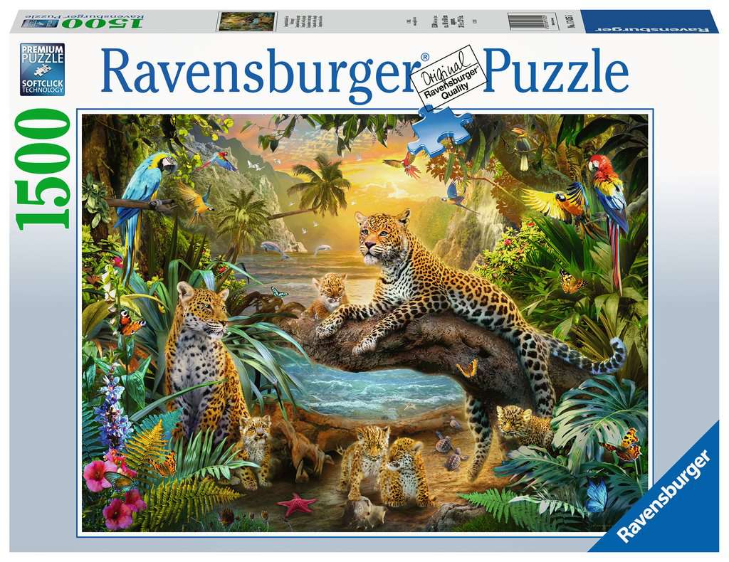 Leopards in the Jungle 1500 Bitar Ravensburger - 2