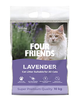 FourFriends Kattsand Lavender, 10 kg