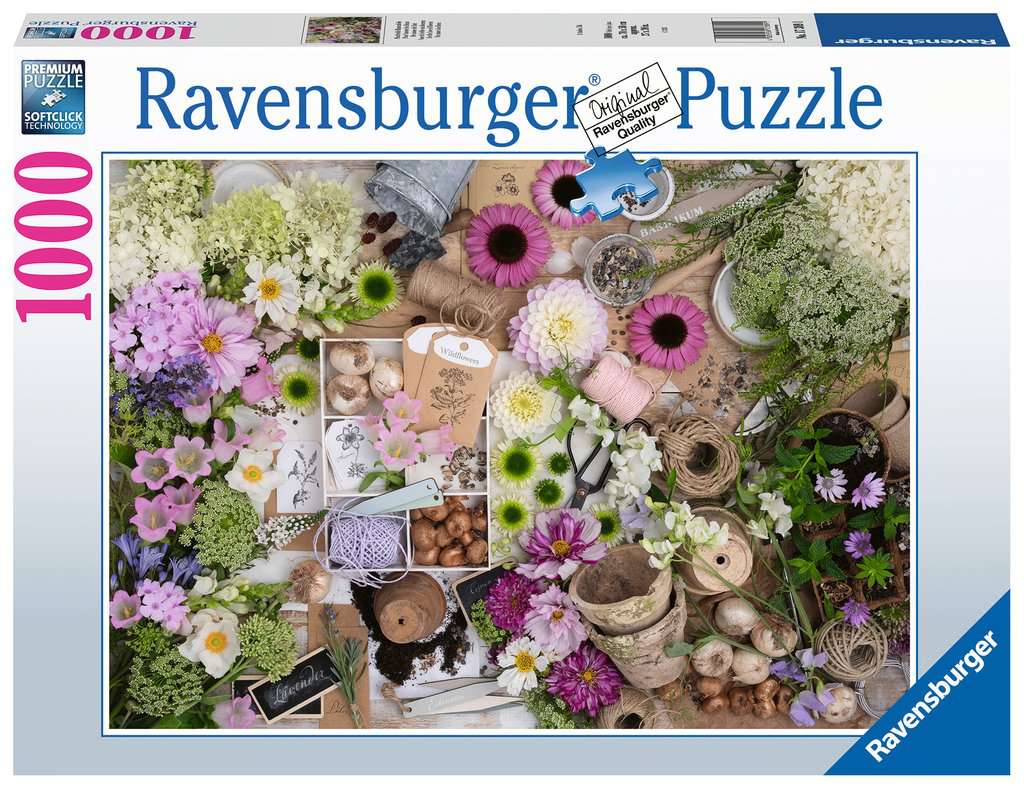 Kärlek för Blommor 1000 Bitar Ravensburger - 2