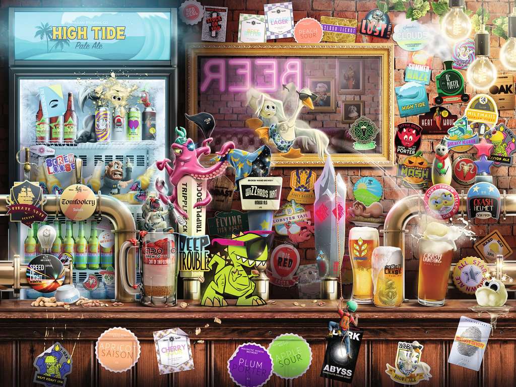 Craft Beer Bonanza 1500 Bitar Ravensburger