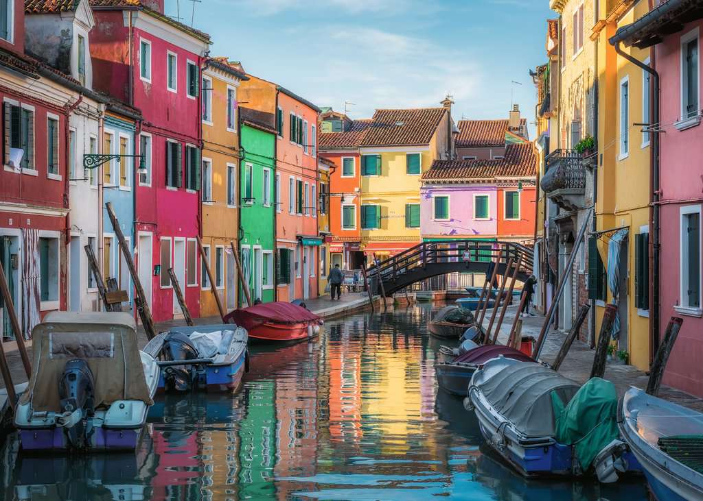 Burano Italy 1000 Bitar Ravensburger