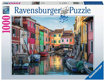 Burano Italy 1000 Bitar Ravensburger