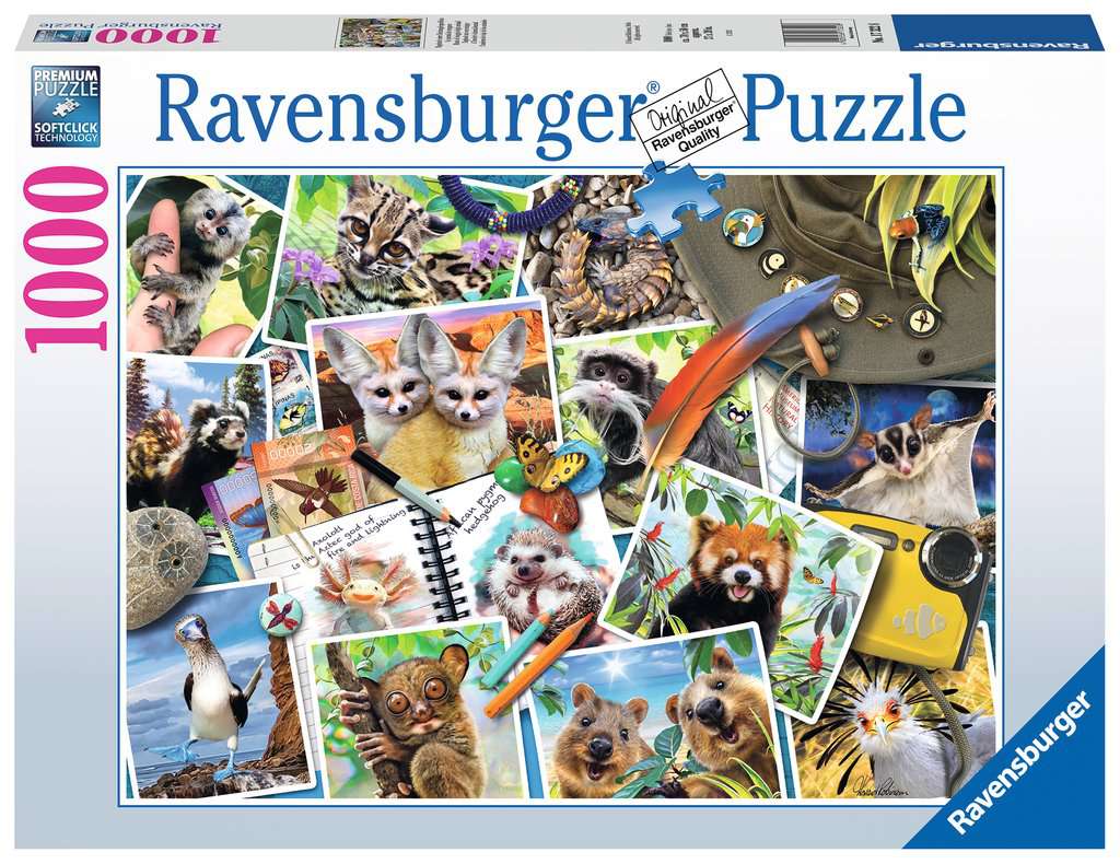 A Traveler's Animal Journal 1000 Bitar Ravensburger - 2