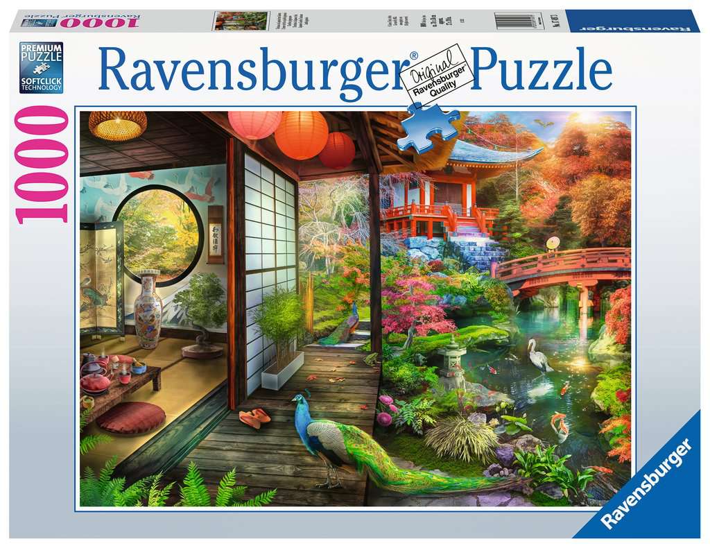 Japanese Garden Teahouse 1000 Bitar Ravensburger - 2