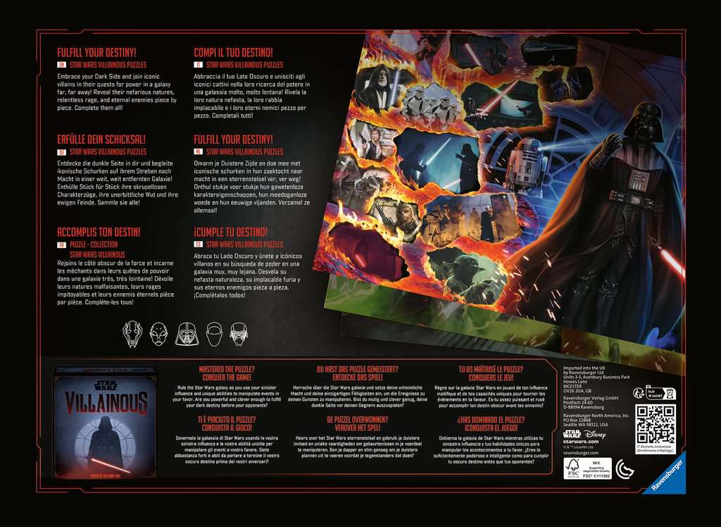 Asajj Ventress 1000 Bitar Ravensburger - 3
