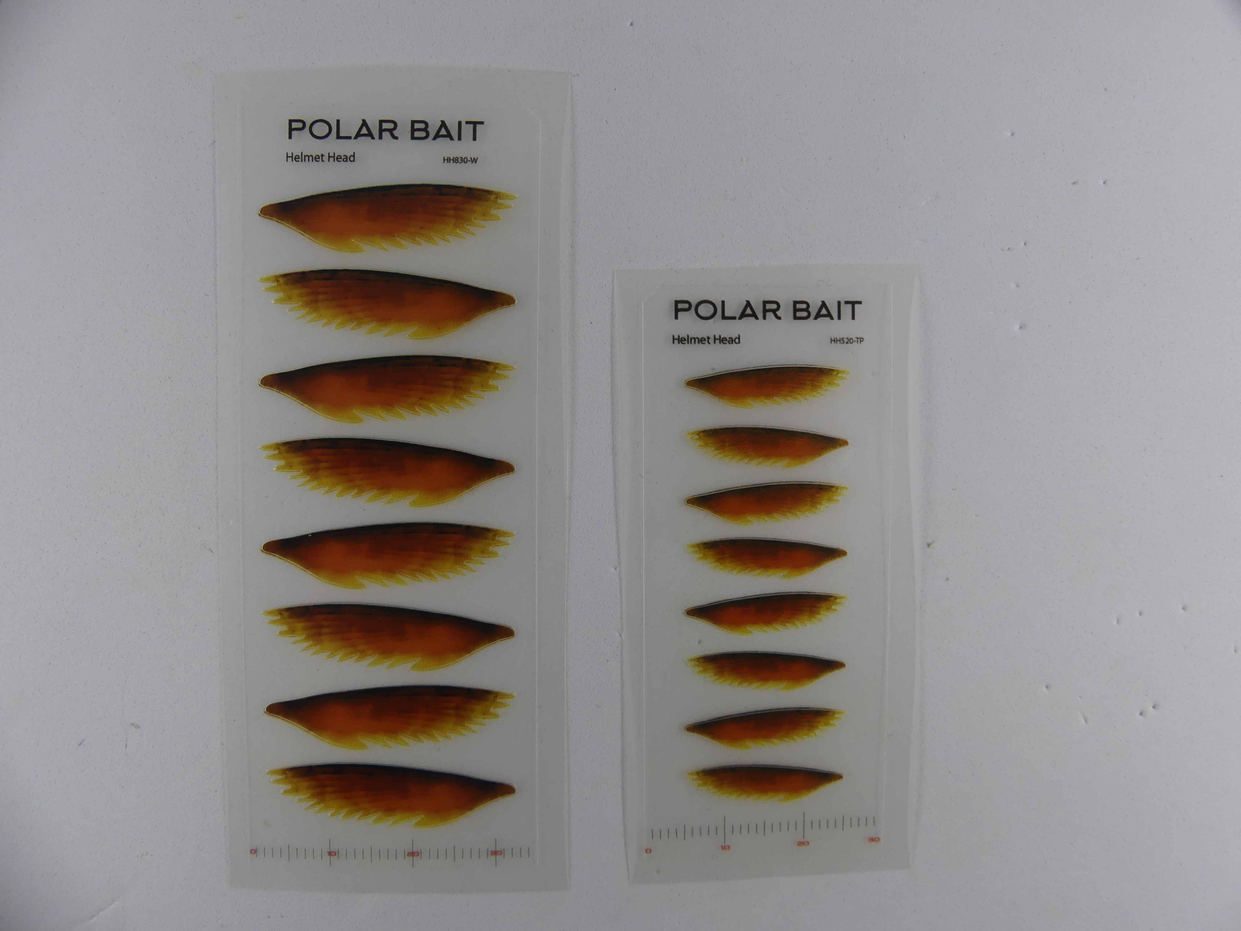Transparent Sticker Vinnen - Natuurlijk oranje
