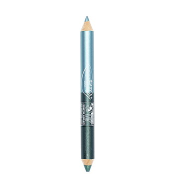 DUO Pencil Eyeliner/Eyeshadow 02 Teal/Emerald green  Purobio