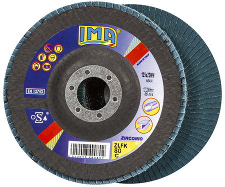 Lamellrondell 125mm G80 Zircon