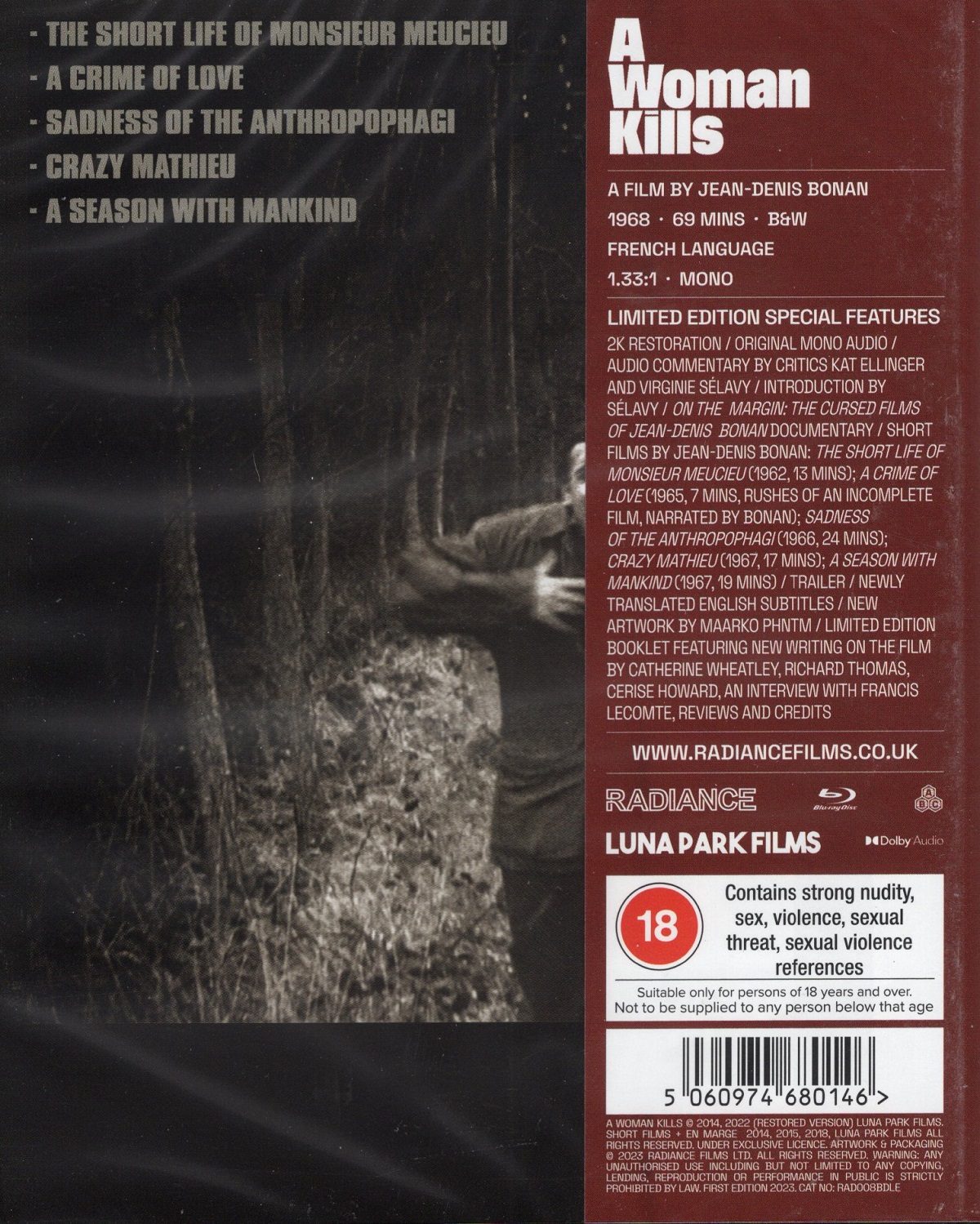 A Woman Kills (Limited Edition) (ej svensk text) (Blu-ray) - 2