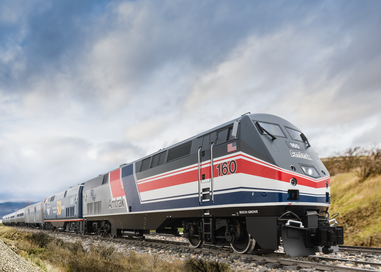 Amtrak Diesellok AMD 103 Phase III - Habo Hobby