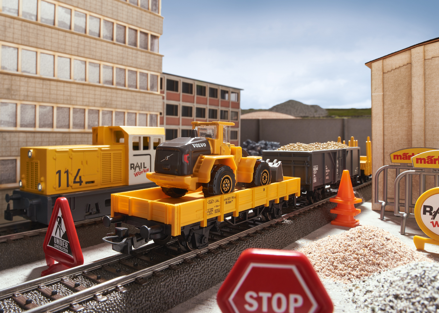Märklin Start up - "Construction Site" Starter Set. - 3