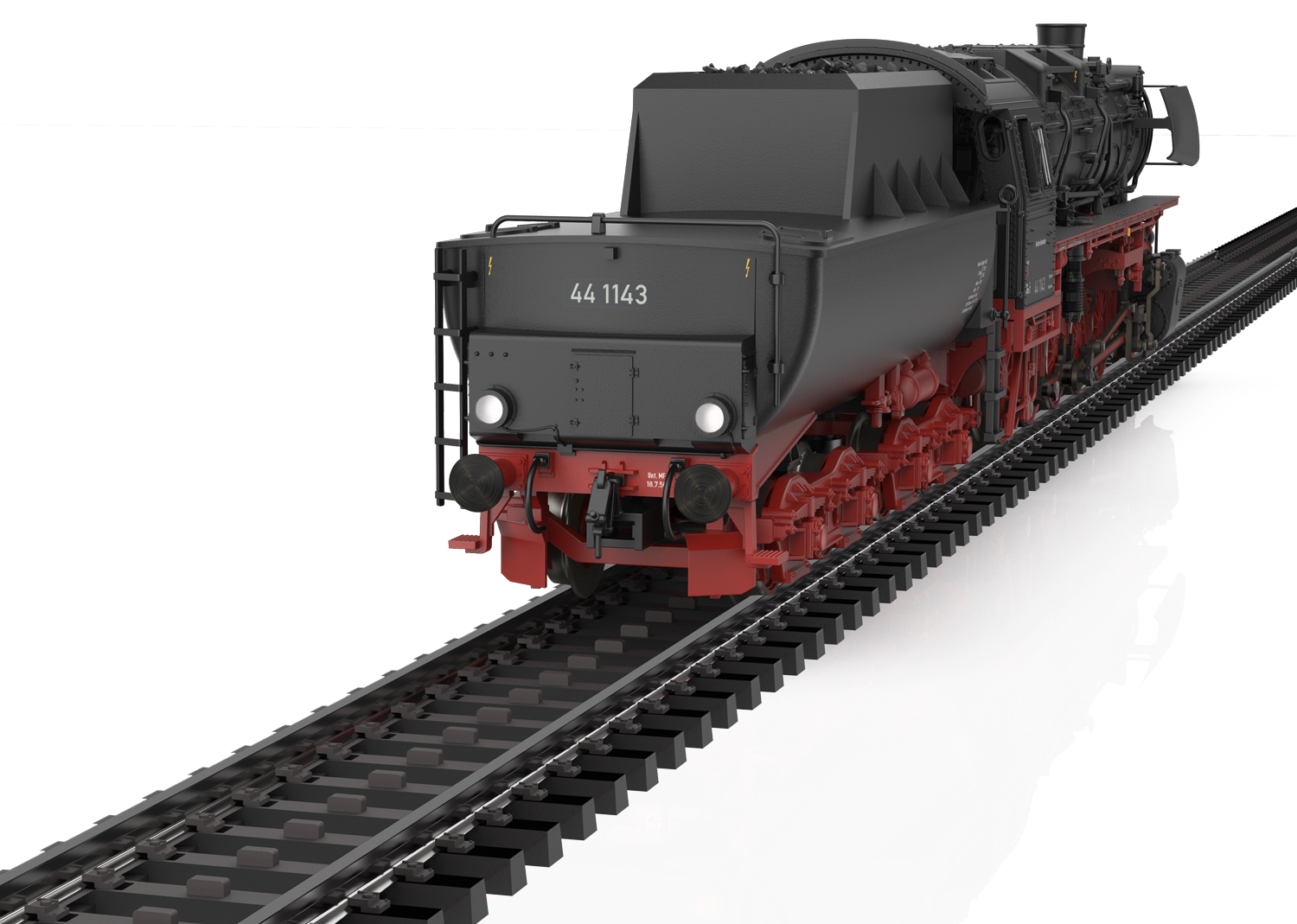 Class 44 Steam Locomotive with a Tub-Style Tender - 5