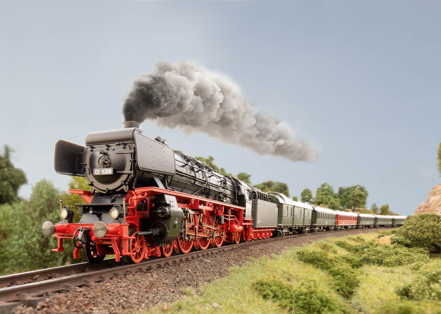 Class 01.10 Older Design Steam Locomotive - 6