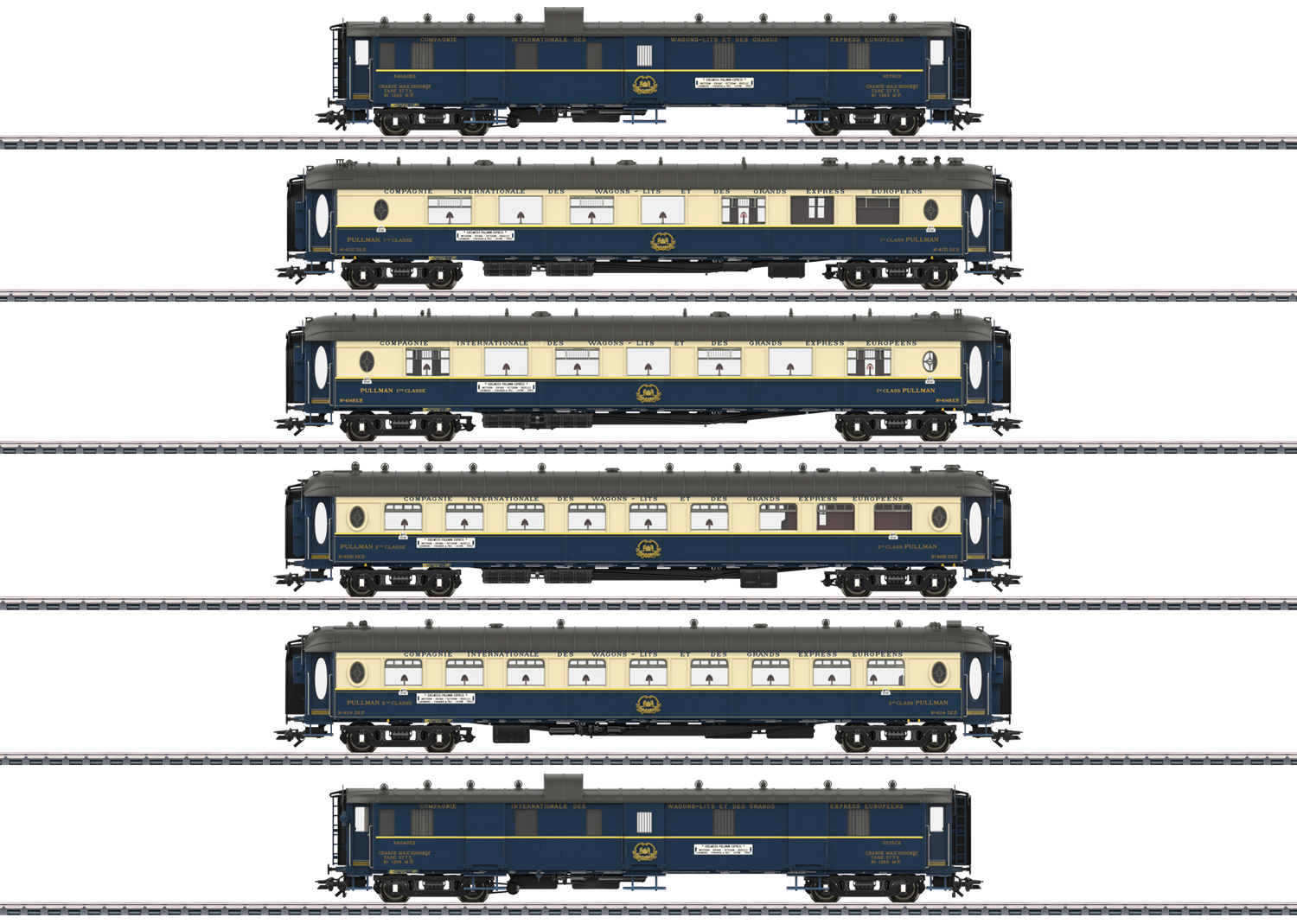 Edelweiss Parlor Car Set