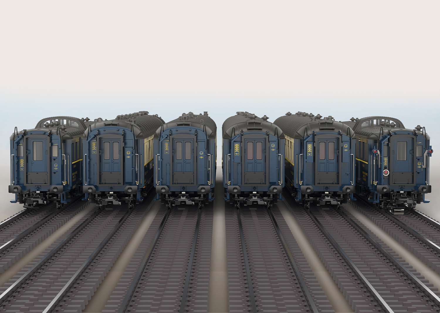 Edelweiss Parlor Car Set - 2