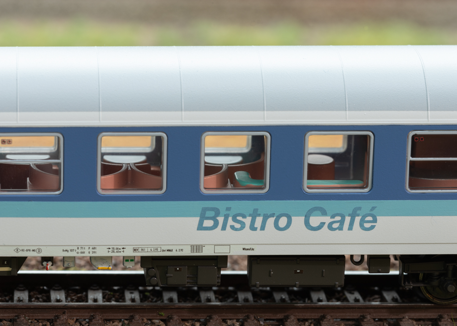 Schnellzugwagen-Set IR DB - 2