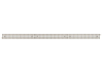 Straight Track with Concrete Ties