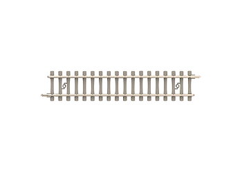 Straight Track with Concrete Ties