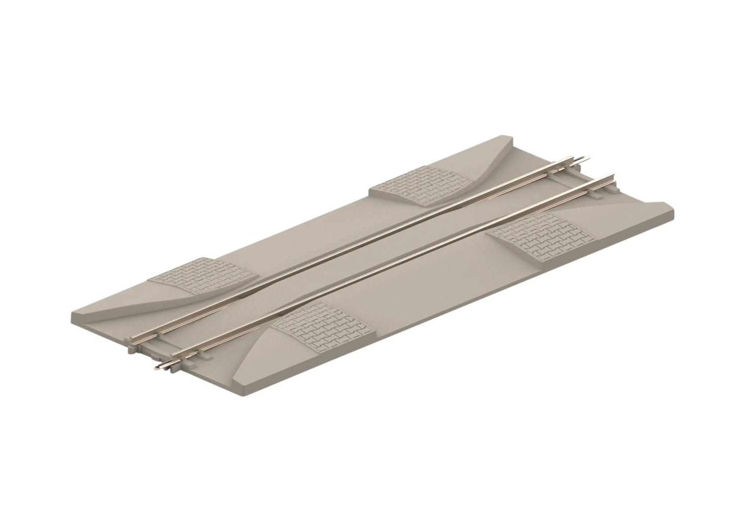 Rerailer for Track with Concrete Ties