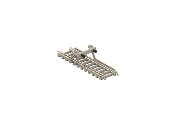 Track Bumper with Concrete Ties