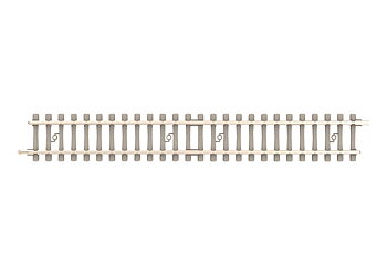 Straight Track with Concrete Ties