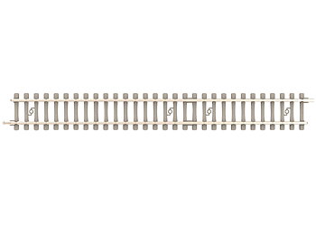 Straight Track with Concrete Ties