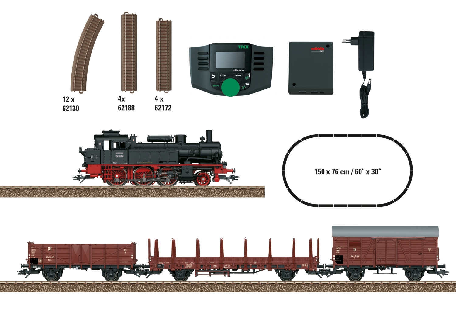 Era III Freight Train Digital Starter Set
