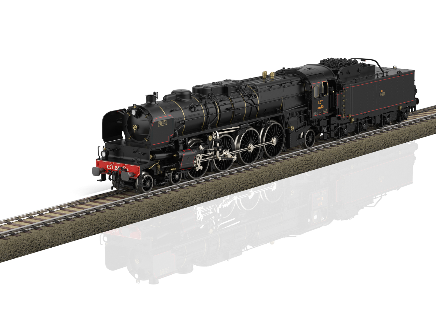 EST Class 13 Express Train Steam Locomotive - 4