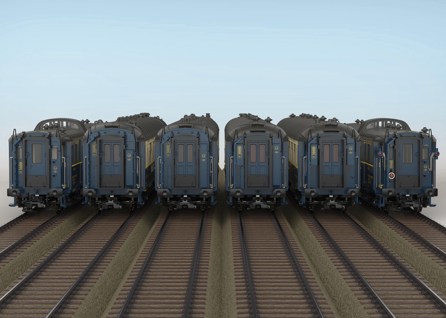 Edelweiss Parlor Car Set - 3