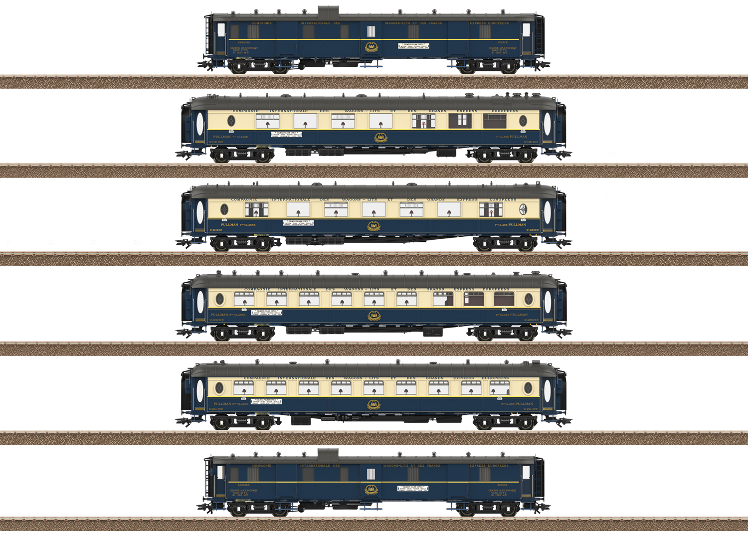 Edelweiss Parlor Car Set