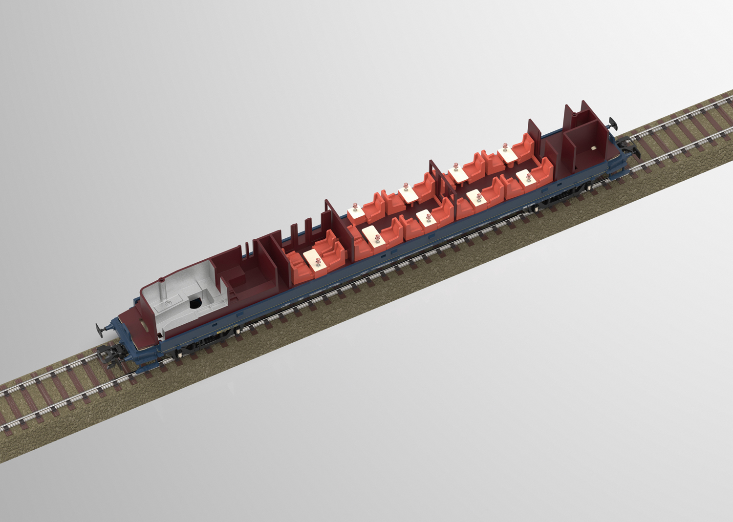 Edelweiss Parlor Car Set - 2