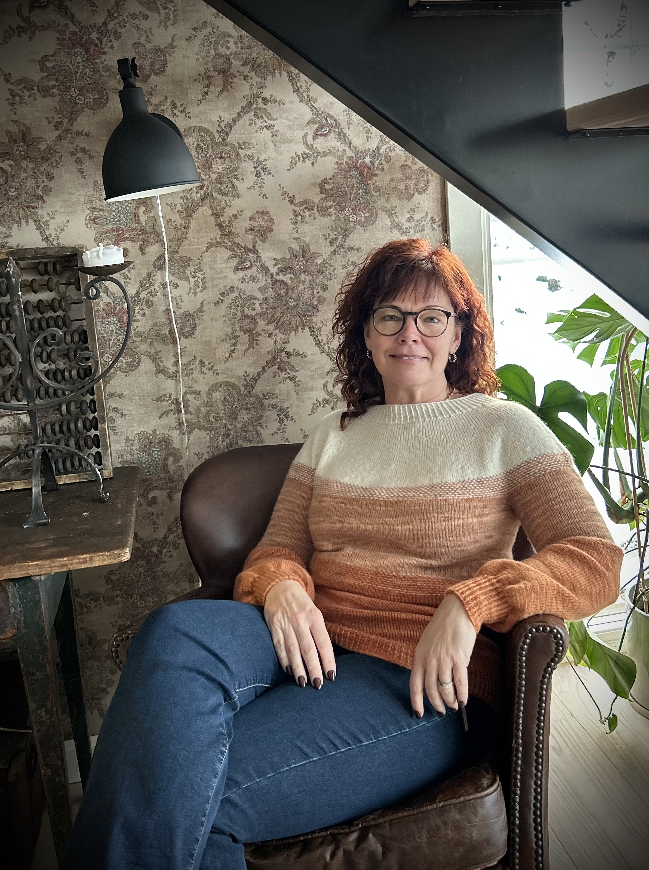 Mönster  Avelsås tröja Morgonljus - 2