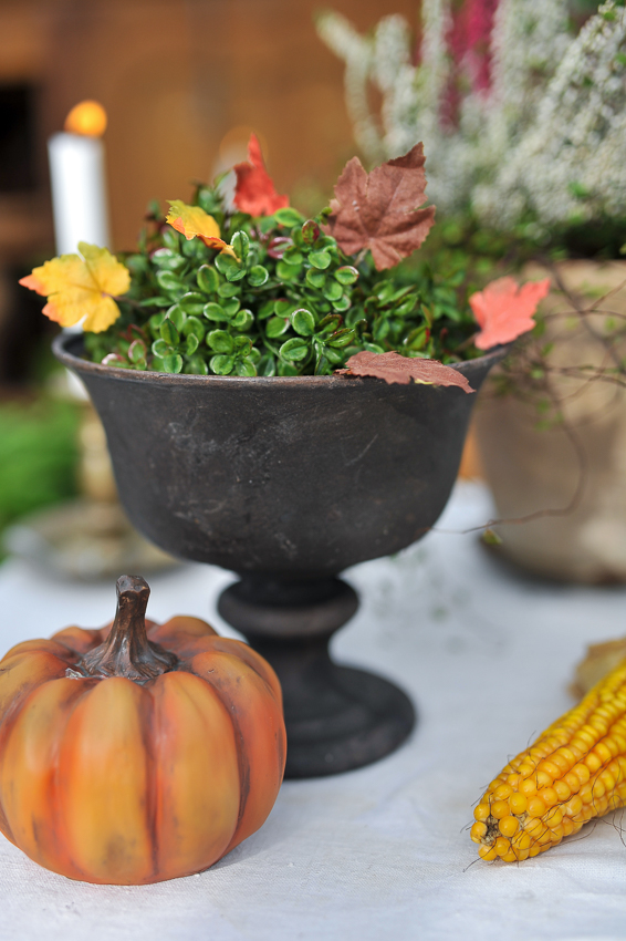 Pot/Trophy/Urn - Rustic Metal - Ø20x19 cm - 3