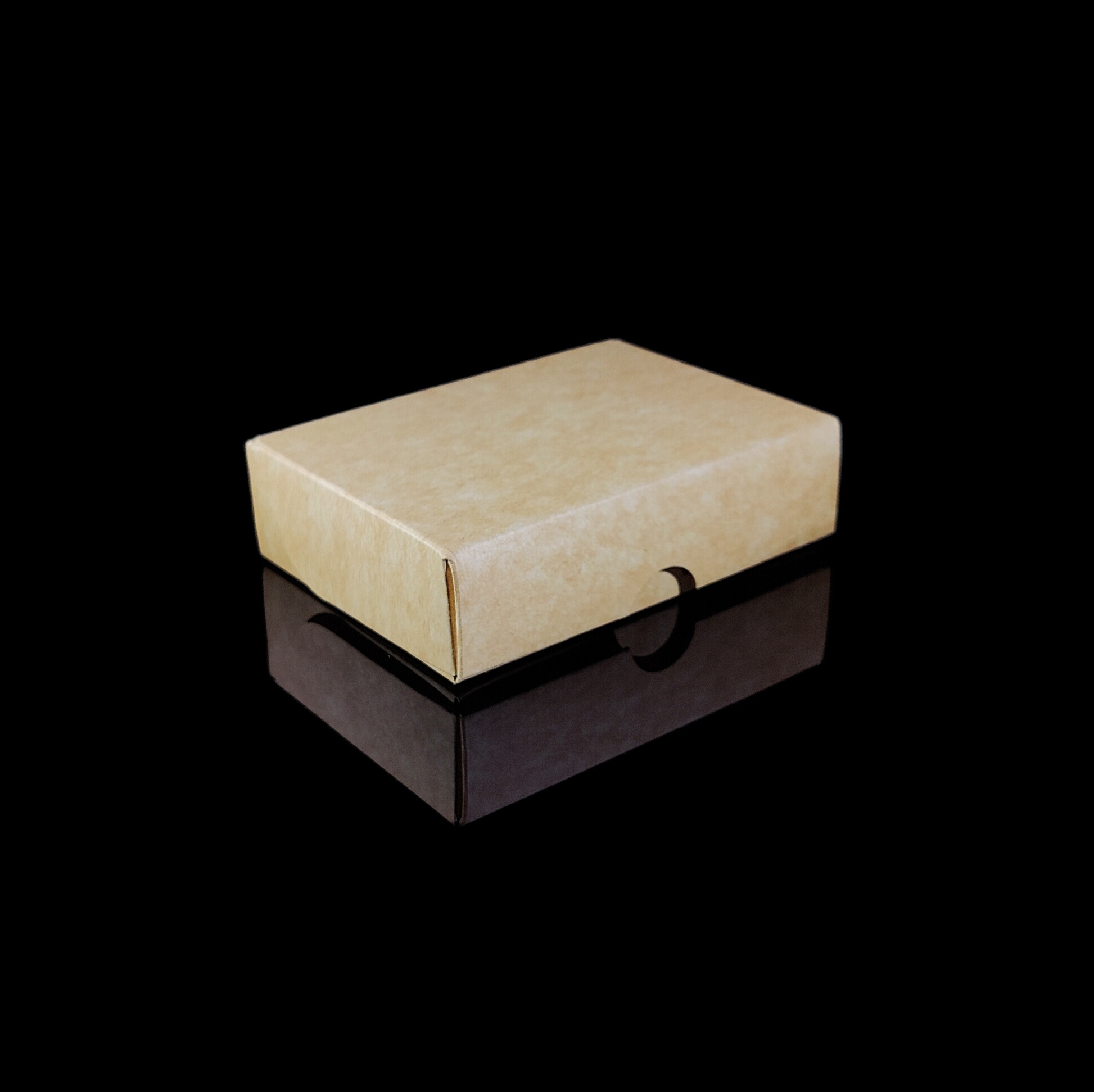 6-bitars pralinask budget, natur