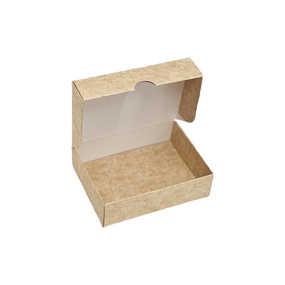 6-piece Budget Praline Box, Natural kraft - 2