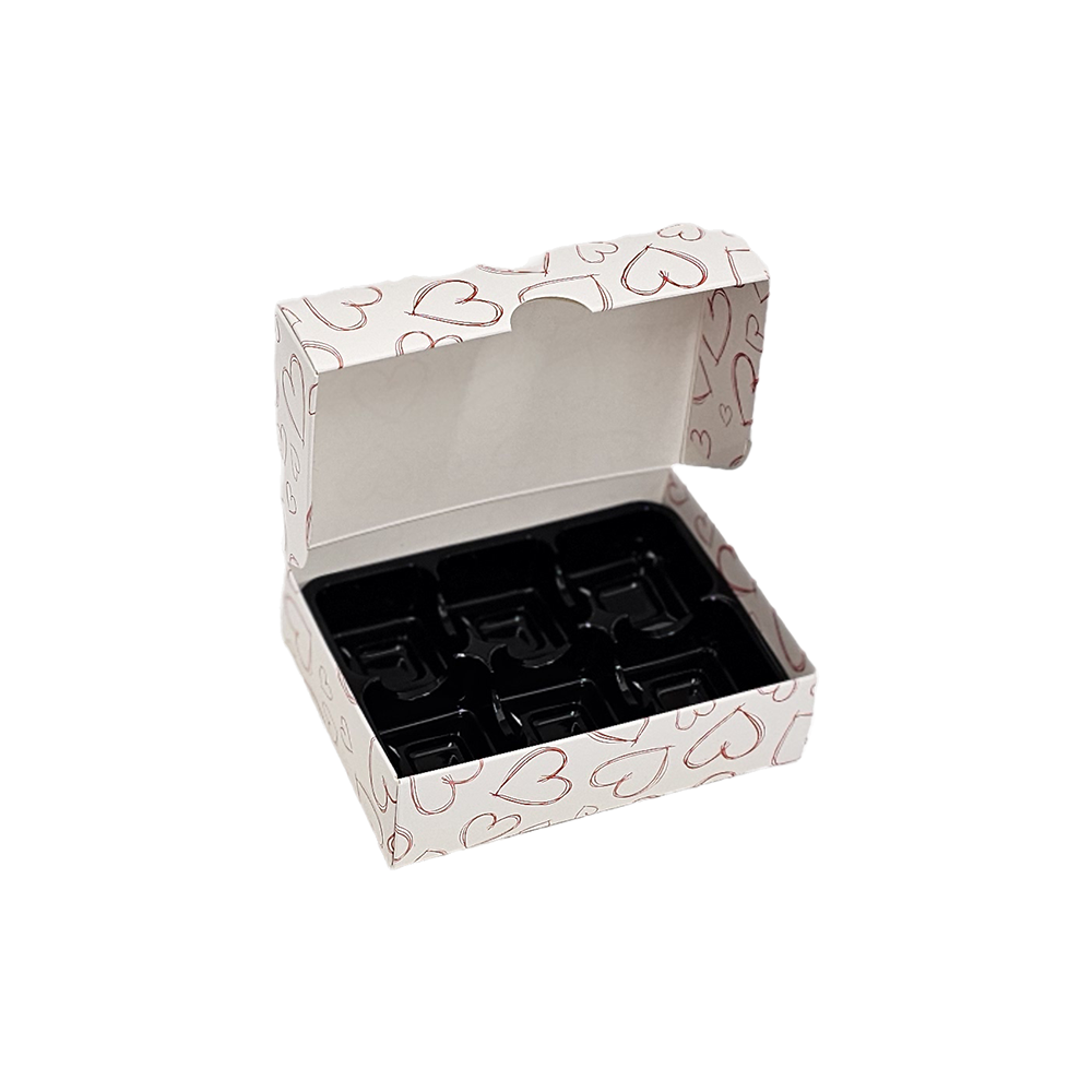 6-piece Budget Praline Box, Love - 3