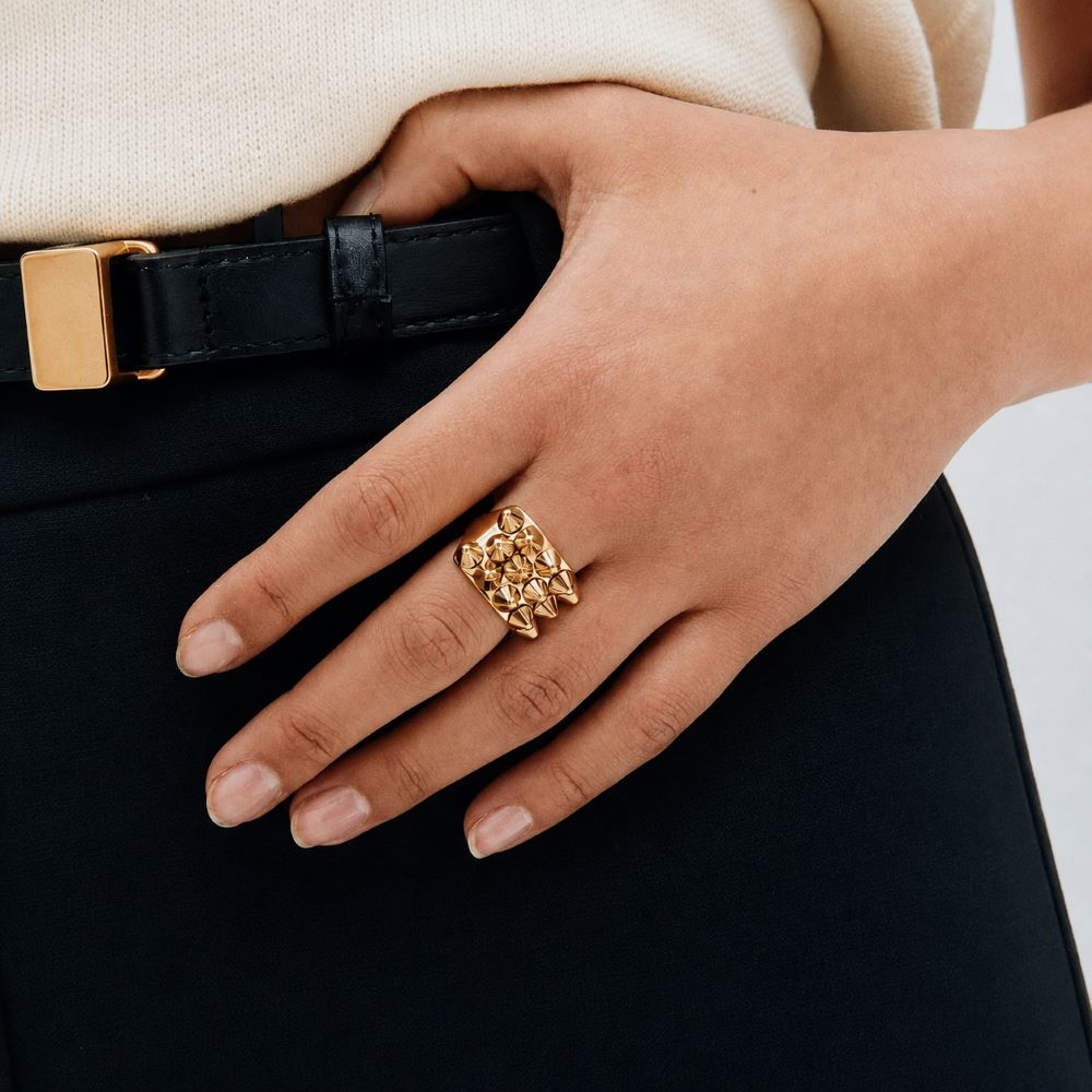 Edblad Peak ring guld - 2