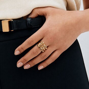 Edblad Peak ring guld
