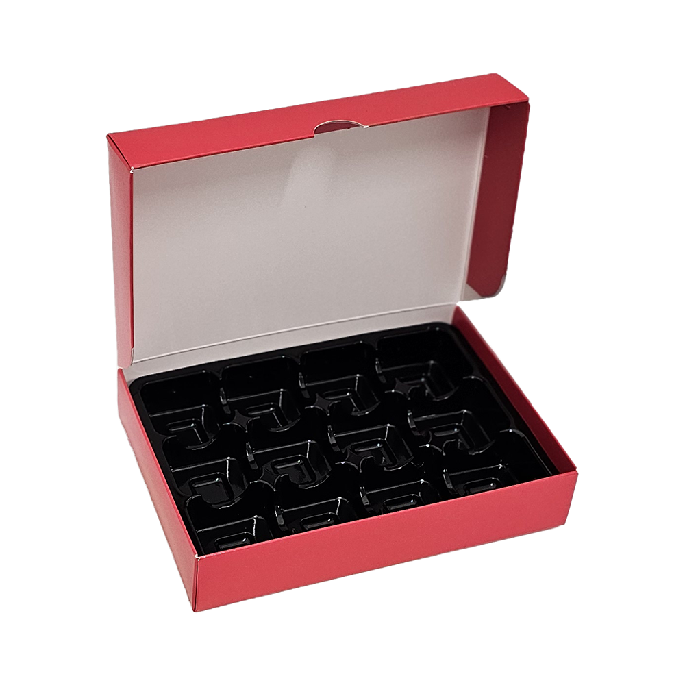 12-piece Budget Praline Box, Red - 3