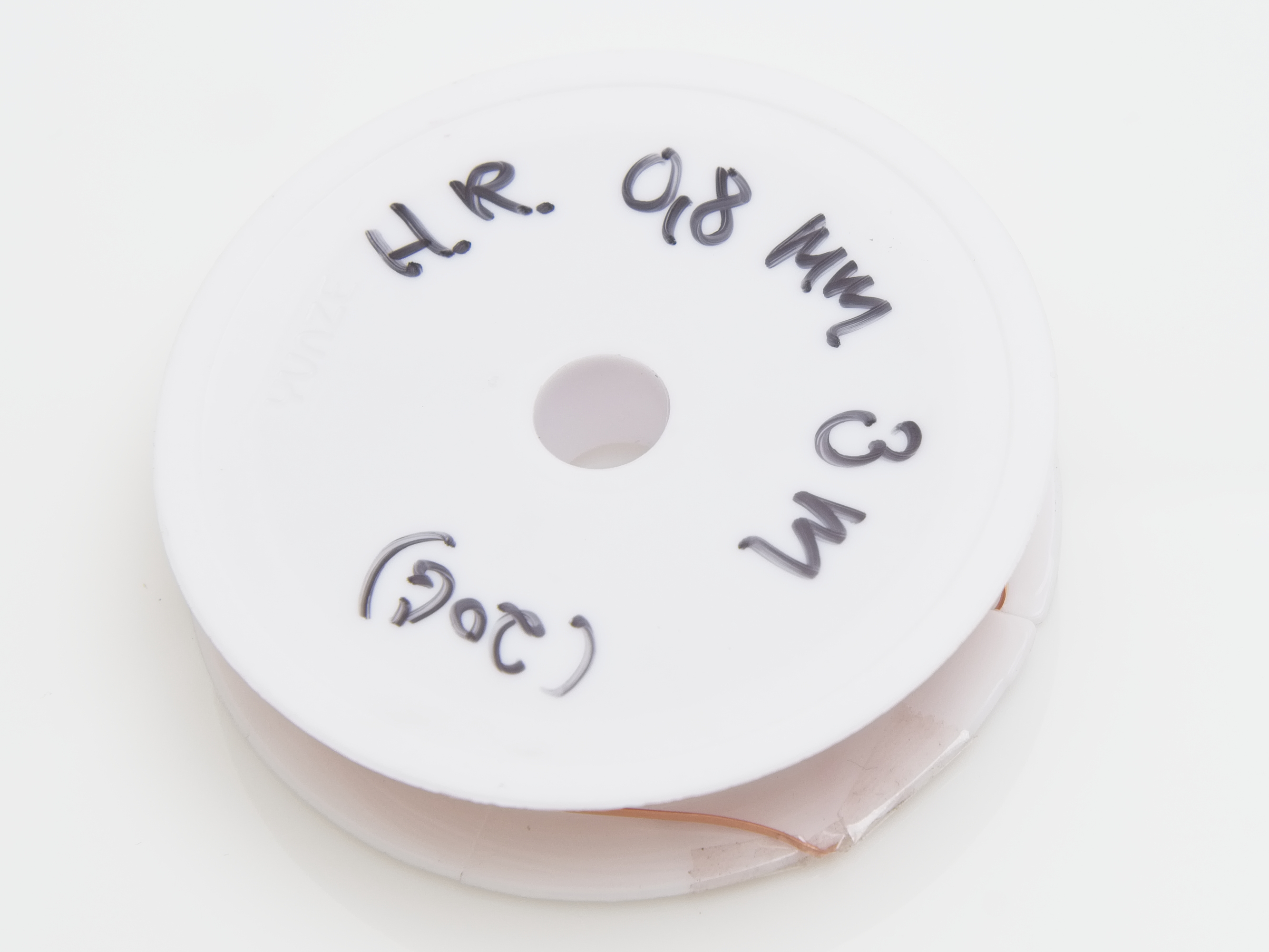 Halvrund ren kopparwire- 0.8 mm