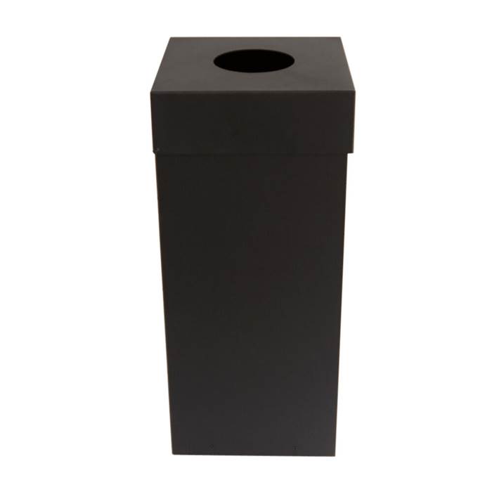 Soptunna IVAR 90L runt svart