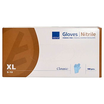 Nitrilhandske XL 100/fp Blå