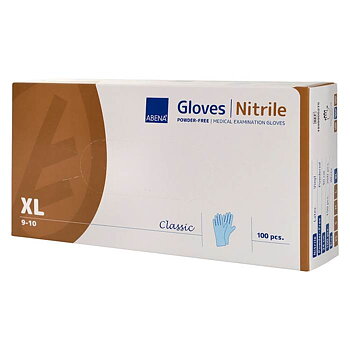 Nitrilhandske XL 100/fp Blå