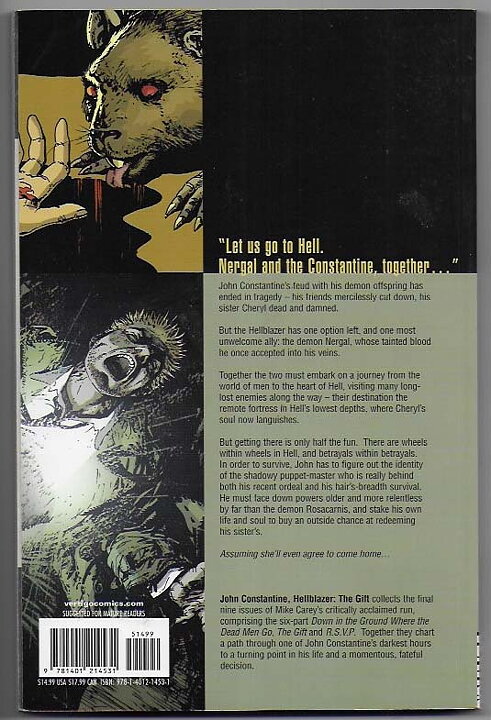 John Constantine, Hellblazer: The Gift TP VF