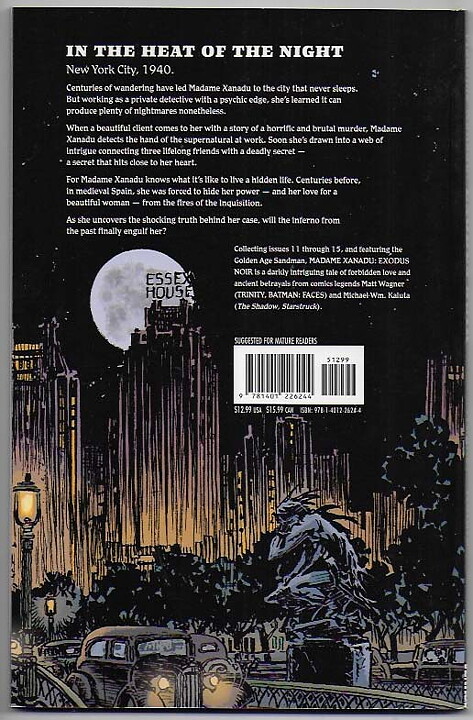 Madame Xanadu: Volume 2 - Exodus Noir TP NM-