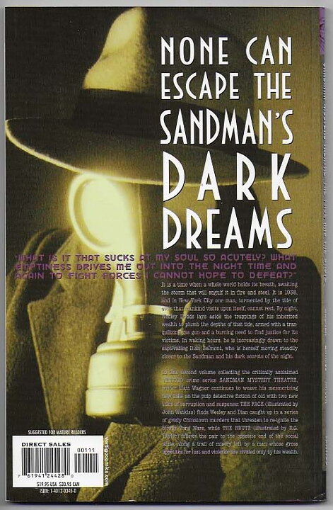 Sandman Mystery Theatre: Volume 2 - The Face and The Brute TP NM-