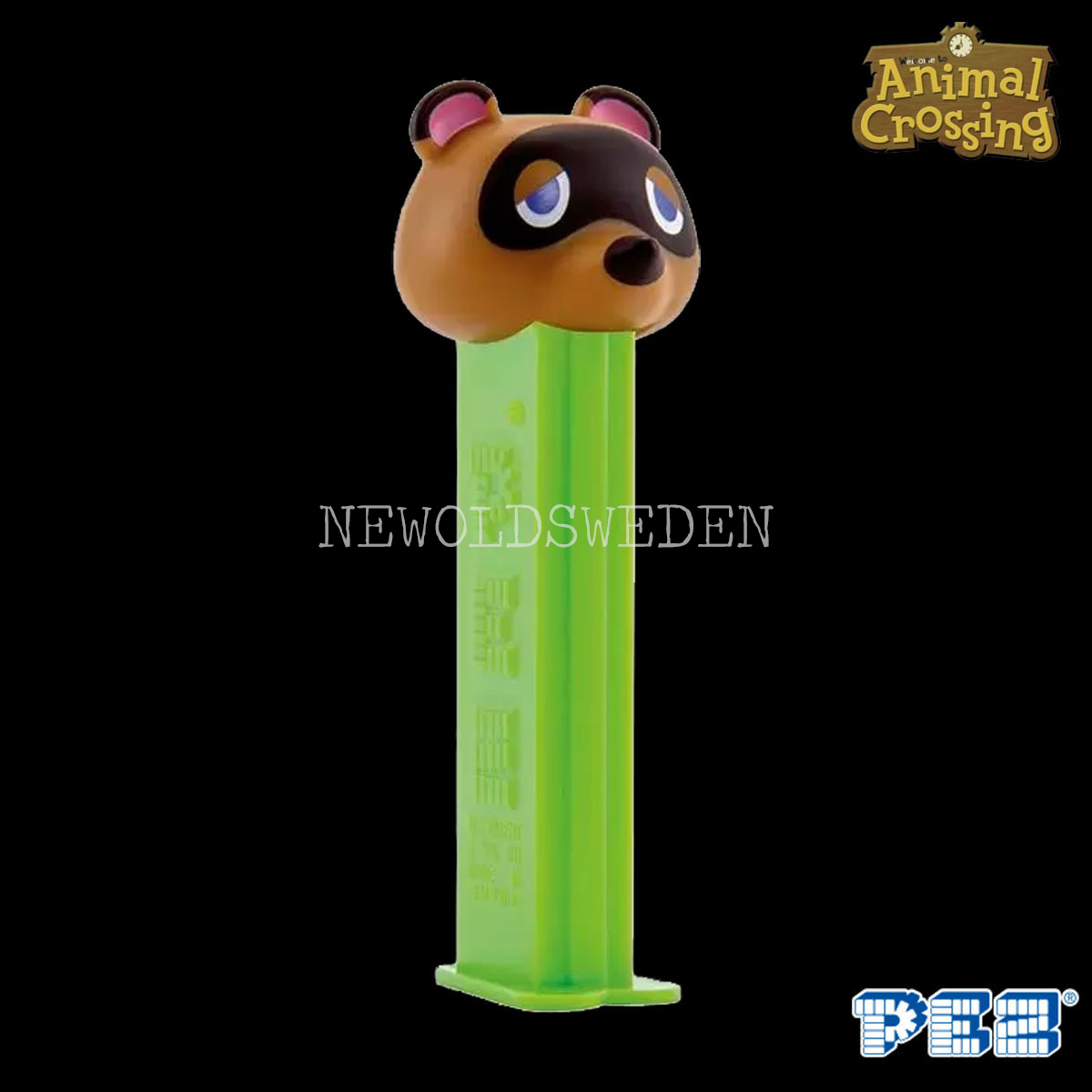 PEZ Dispenser TOM NOOK + Godis - Animal Crossing Samlarfigur - PE07