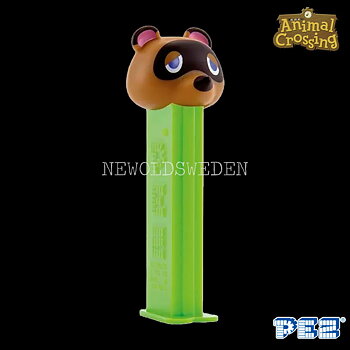 PEZ Dispenser TOM NOOK + Godis - Animal Crossing Samlarfigur - PE07