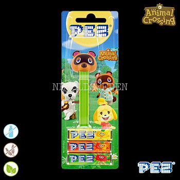PEZ Dispenser TOM NOOK + Godis - Animal Crossing Samlarfigur - PE07