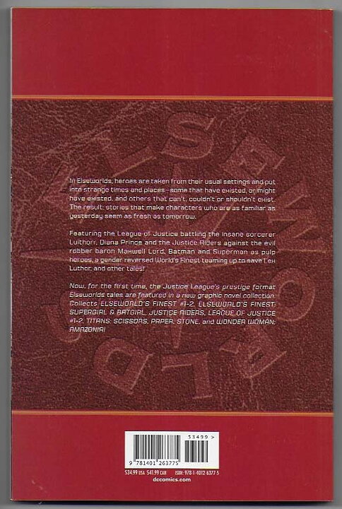 Elseworlds: Justice League Volume 1 TP NM-